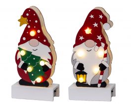 Božiček na podstavku, z LED lučko, 8,5x4,5cm 
