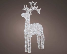 Jelen božični 120 led hladno bela, 110 cm, Kaem.