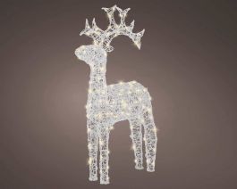 Jelen božični 120 led toplo bela, 110 cm, Kaem.