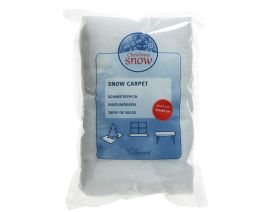 Prevleka za božično stojalo snežno bela poliester 120x80 cm, Kaem.