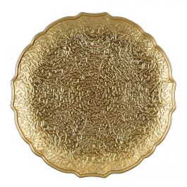 Podstavek za božično dekoracijo zlat fi 33, Edel.