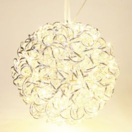 Krogla okrasna 100 led topla svetloba fi 30 cm, IP44, Koo.