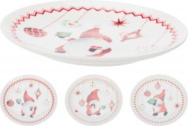 Krožnik desertni Palčki, 19cm
