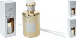 Osveževalec zraka/difuzor zlat, 300ml,  2 vonja

