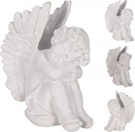 Figura angel sedeč 10 cm, Koo.