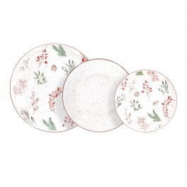 Krožnik garnitura 18/1 Madison winter, porcelan
