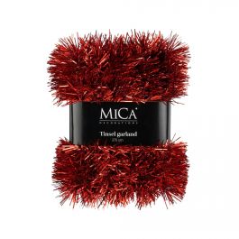 Girlanda rdeča 270 cm, Edel.