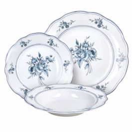 Krožnik garnitura 18/1 Capettata Florals, porcelan
