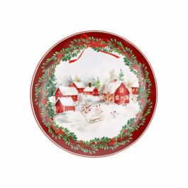 Krožnik dekorativni Christmas land, 30cm
