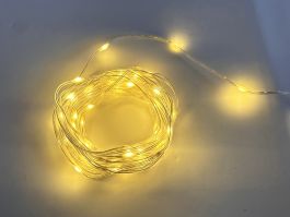 Lučke 120 led piksel toplo bele 8 funkcij utripanja 9 m, IP44,
