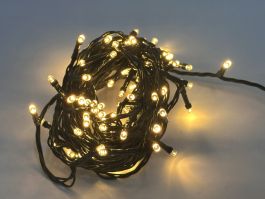 Lučke 80 led toplo bela 8 funkcij utripanja s časovnikom, 6 m, IP44
