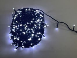 Lučke 240 led ledeno bela 8 funkcij utripanja s časovnikom, 18 m, IP44
