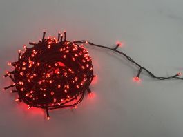 Lučke 320 led rdeča 8 funkcij utripanja s časovnikom, 24 m, IP44
