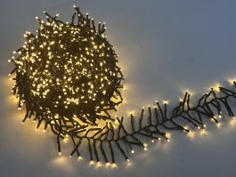 Lučke 1152  led toplo bela grozdne s programatorjem s časovnikom 8,5m, IP44
