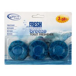 Osvežilec Toliet Blue, set 3 x 50g
