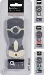 Strgalo za steklokeramiko s 5 rezili
