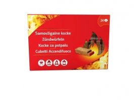Kocke bio samovžigalne za podžig 24/1, Bio.
1