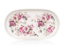 Pladenj oval Rose 22,5x12,5cm, pvc
