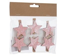 Ščipalka Zvezda pinki, 6/1
