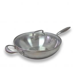 Ponev wok 30cm, Triply
