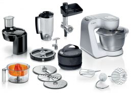 Robot kuhinjski Bosch MUM58251, serije 4, 1000W, bela, srebrna