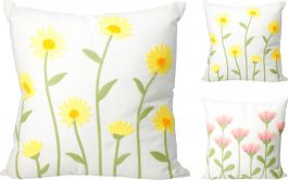 Blazina okrasna rože, 45x45cm, 2 motiva
