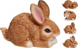 Figura sedeči zajček, 7,2 x 6,6cm
