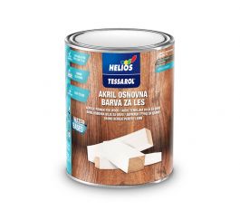 Tessarol akril osnovna barva za les 0,75l bel