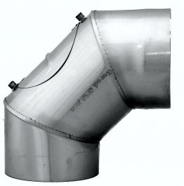 KOLENO DIMNO INOX 160/90 Z VRATCI 