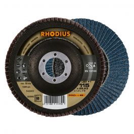 BRUS LAMELNI 115x22.23 Fe/Inox gr. 60 LSZ F1, PRO - RHODIUS
10/karton