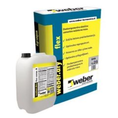 Elastična vodotesna masa Dry Elasto 2 25+8,3 kg Weber