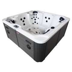 ZUNANJI MASAŽNI BAZEN OASIS MAXI BELI MARMOR 210 x 210 x 95 cm