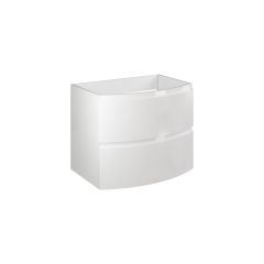 Armonia 70 omarica pod umivalikom bel sijaj, 2 predala, dim: 70x56x49 cm MDF