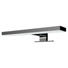 Svetilka LED Saturn 20x5x10cm krom.