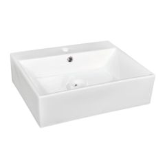 UMIVALNIK NADPULTNI PRAVOKOTEN,bel, 51x14,5x43 cm z luknjo