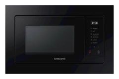 Vgradna mikrovalovna pečica Samsung MG23A7318CK/E2, črno steklo