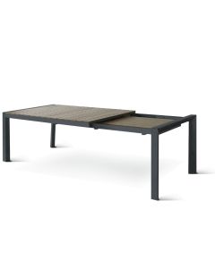Miza vrtna aluminij/polwood 163,5/223x100 cm