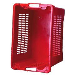 ZABOJ PVC 40 L, vložni, polno dno, perforirane stranice, Plana