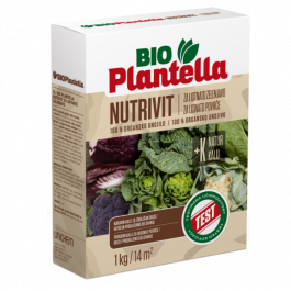 Bio Plantella organsko gnojilo za solato in drugo lisnato zelenjavo 1kg