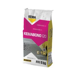 Kemabond 120   5kg Kema (Adheziv)
Lepilo za ploščice za zunanjo in notranjo uporabo 