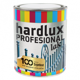 Lak profesional HARDLUX beli 2,5l