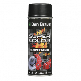 Sprej color Bostik (Den Braven) za visoke temperature 800°C črni 400 ml