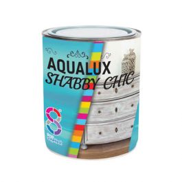Aqualux shabby chic bela čipka (kredna barva) 0,75 L