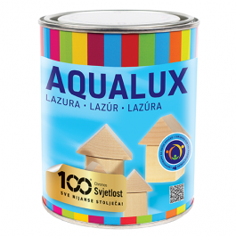 Lak vodni brezbarvni 3l Aqualux
