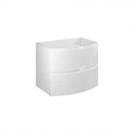Armonia 70 omarica pod umivalikom bel sijaj, 2 predala, dim: 70x56x49 cm MDF 
