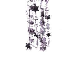 Veriga z zvezdicami viola, 2,6x270 cm, DSGlas