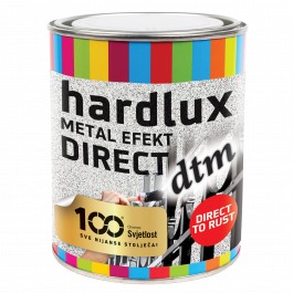 Hardlux lak metal efekt direct dtm 0,9 L antracit
