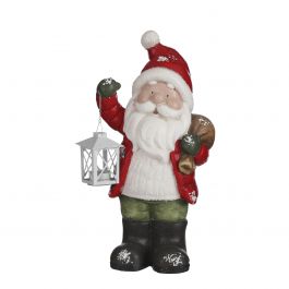 Figura Božiček z lanterno 45cm, Edel.