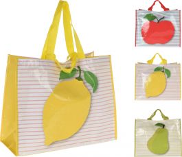 Nakupovalna vrečka 44x15x35,5cm dekor sadje 
