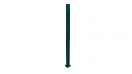 Steber ograjni M 830x50x50 mm, na peti, antracit